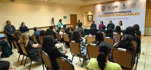 Premian a ganadores de la convocatoria Recetas para Almuerzos Saludables en la UABC