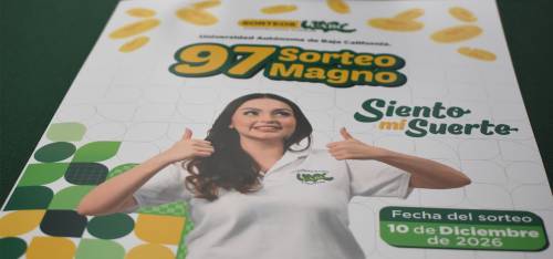 Con premios millonarios, UABC anuncia su 97 Magno Sorteo en el Campus Ensenada
