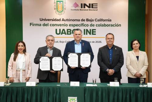 UABC e INE formalizan alianza para impulsar la cultura democrática